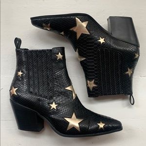 New in box Betsey Johnson Star Booties